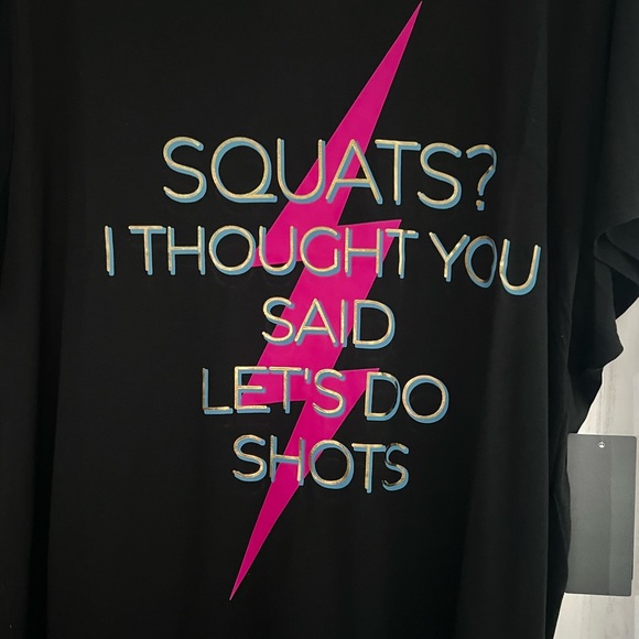 NWT-Torrid Plus 3X Performance Cotton Open Back Short Sleeve Active Tee - Picture 5 of 8